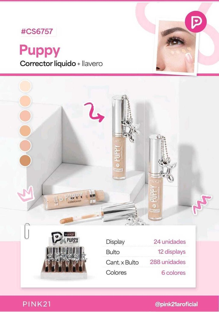 CORRECTOR PINK21 CS6757