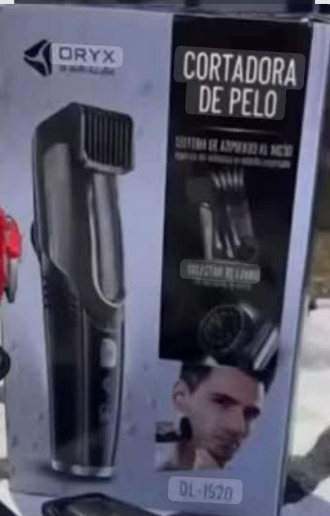 Cortadora Pelo Barba Inalámbrica Oryx Sistema Aspirado DL-1520