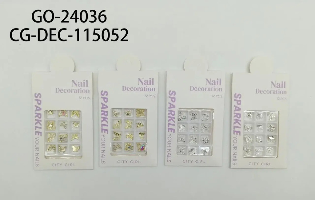 DECORACION DE MARIPOSAS PARA UÑAS GO-24036