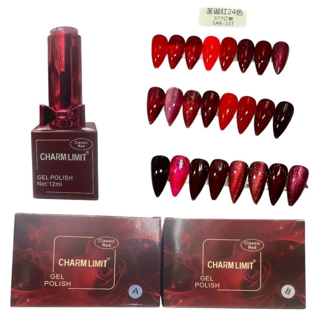 Esmalte Charo límit caja x 12. 710070