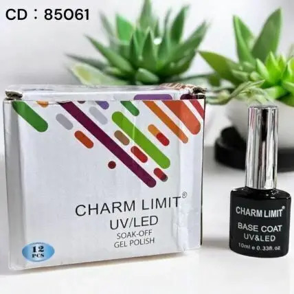 [PT-0339] ESMALTE SEMIPERMANENTES BASE COAT CHARM LIMIT 10ML