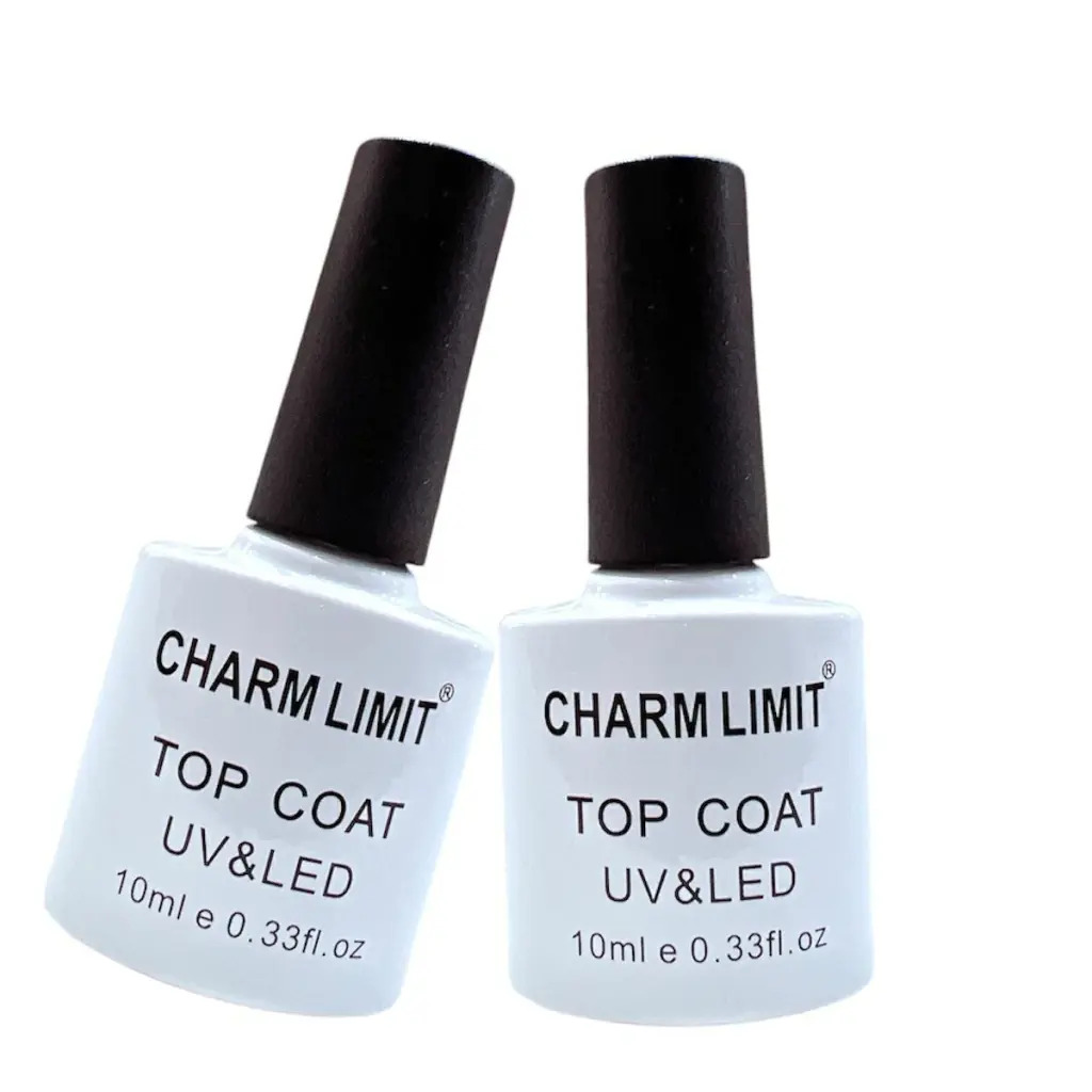 ESMALTE SEMIPERMANENTES TOP COAT CHARM LIMIT 10ML