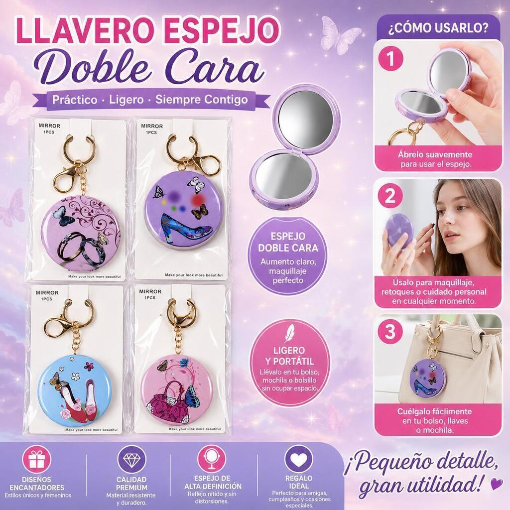 Espejo con llavero 008121