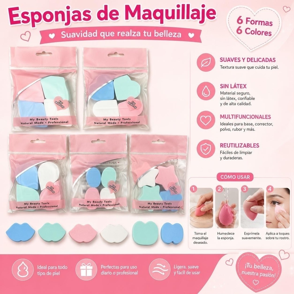 ESPONJA DE MAQUILLAJE. 318944