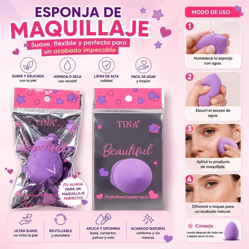 [PT-1281] Esponja de maquillajes 510035