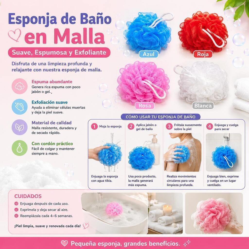 ESPONJA P/Baño