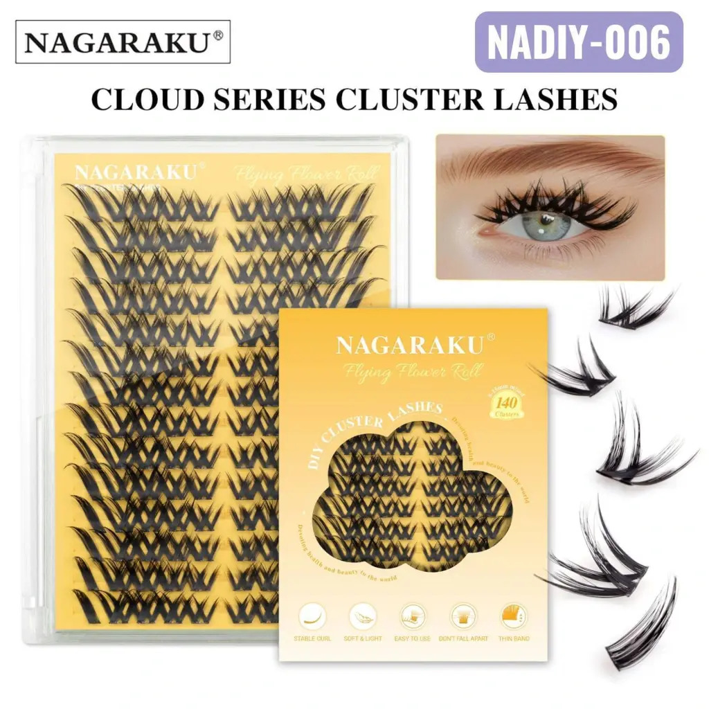 [PT-1190] EXTENSIONES DE PESTAÑA NAGARAKU CD: NADIY-006