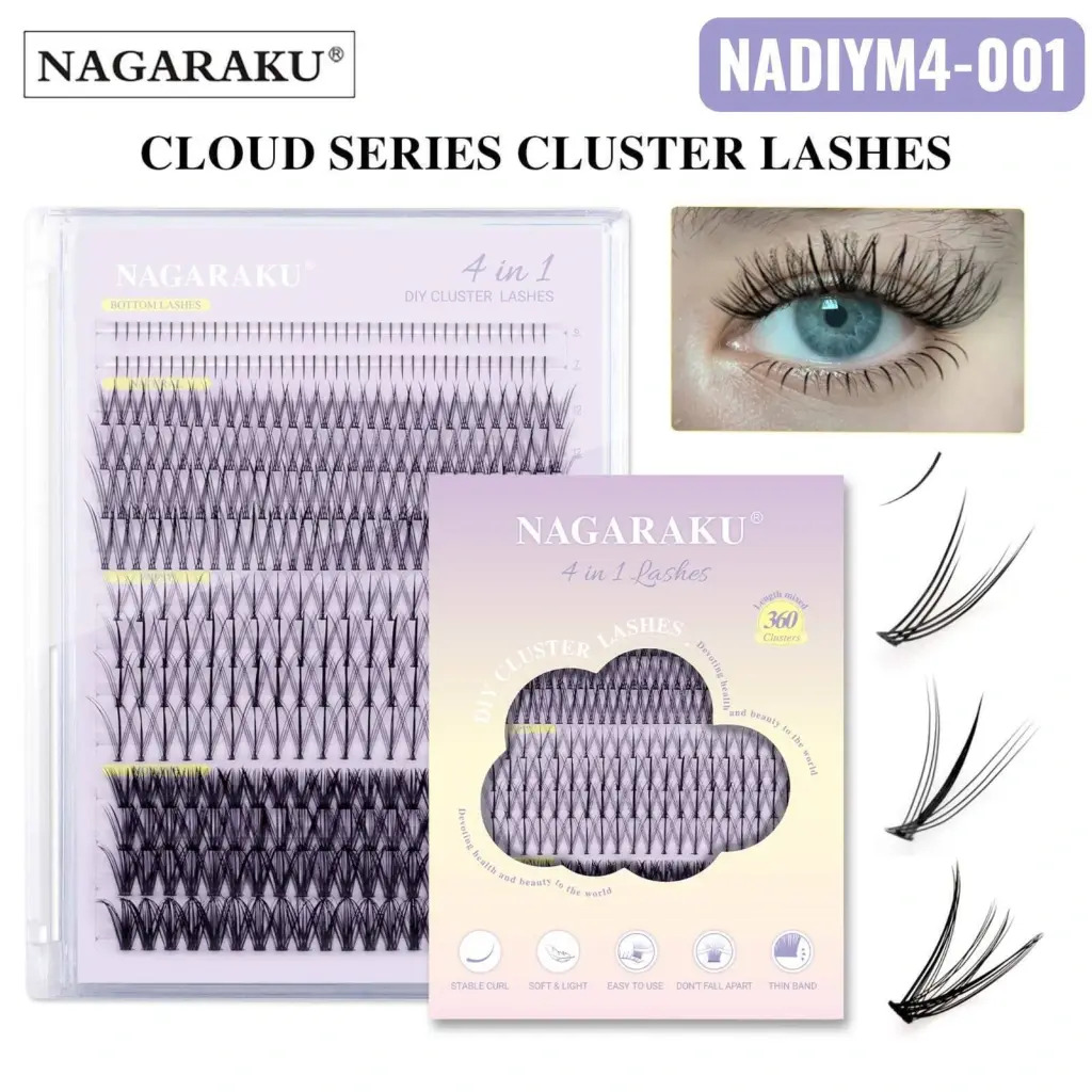 EXTENSIONES DE PESTAÑA NAGARAKU CD: NADIYM4-001
