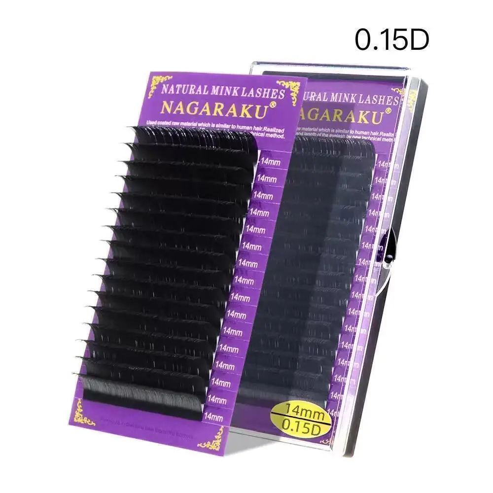 EXTENSIONES DE PESTAÑAS NAGARAKU 0.15D MEDIDA UNICA