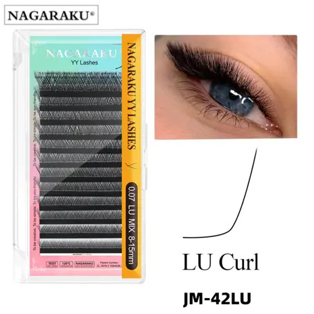 EXTENSIONES DE PESTAÑAS TECNOLOGICA YY NAGARAKU 0.07LU MIX CD: JM-42LU