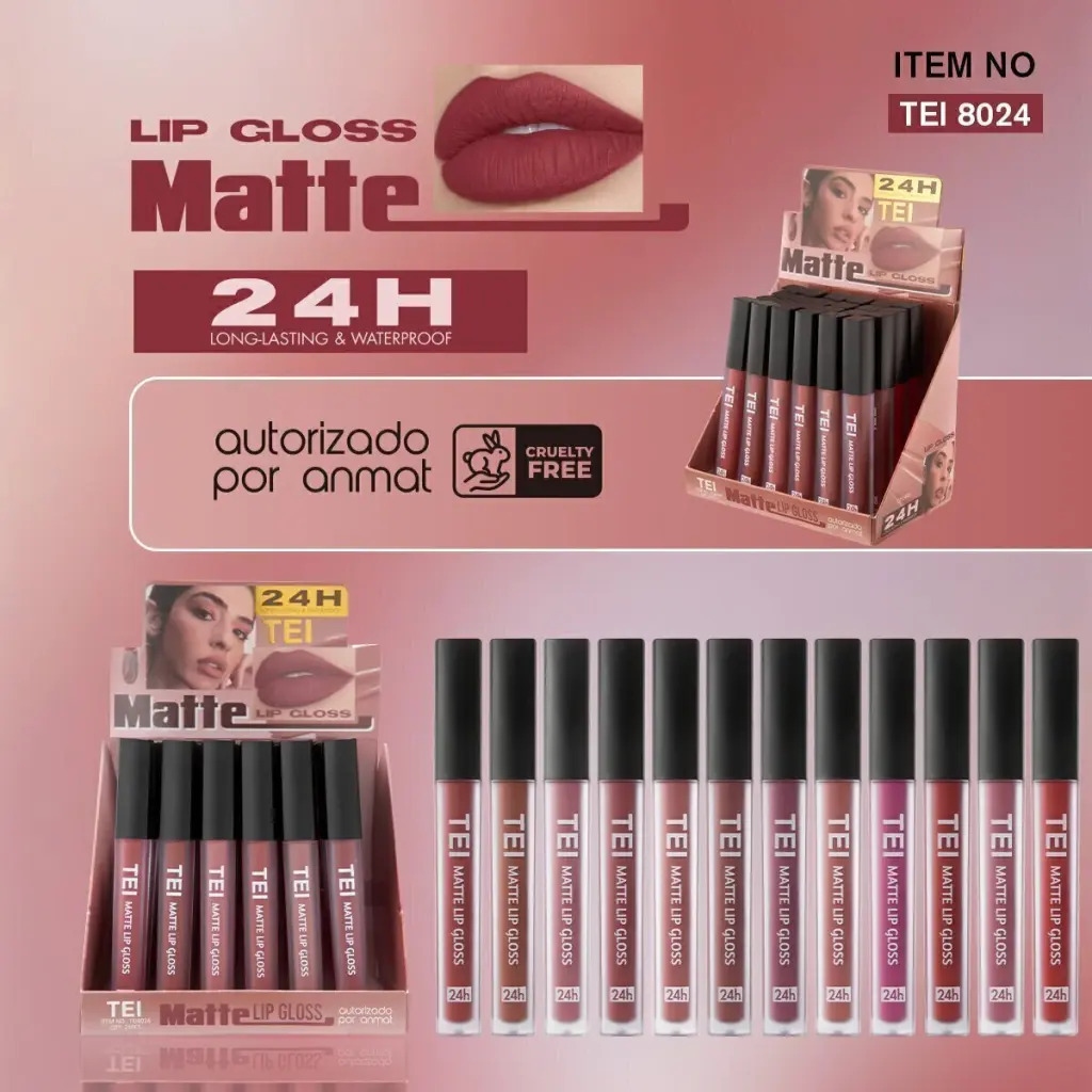 Gloss labial matte 24H TEI 8024