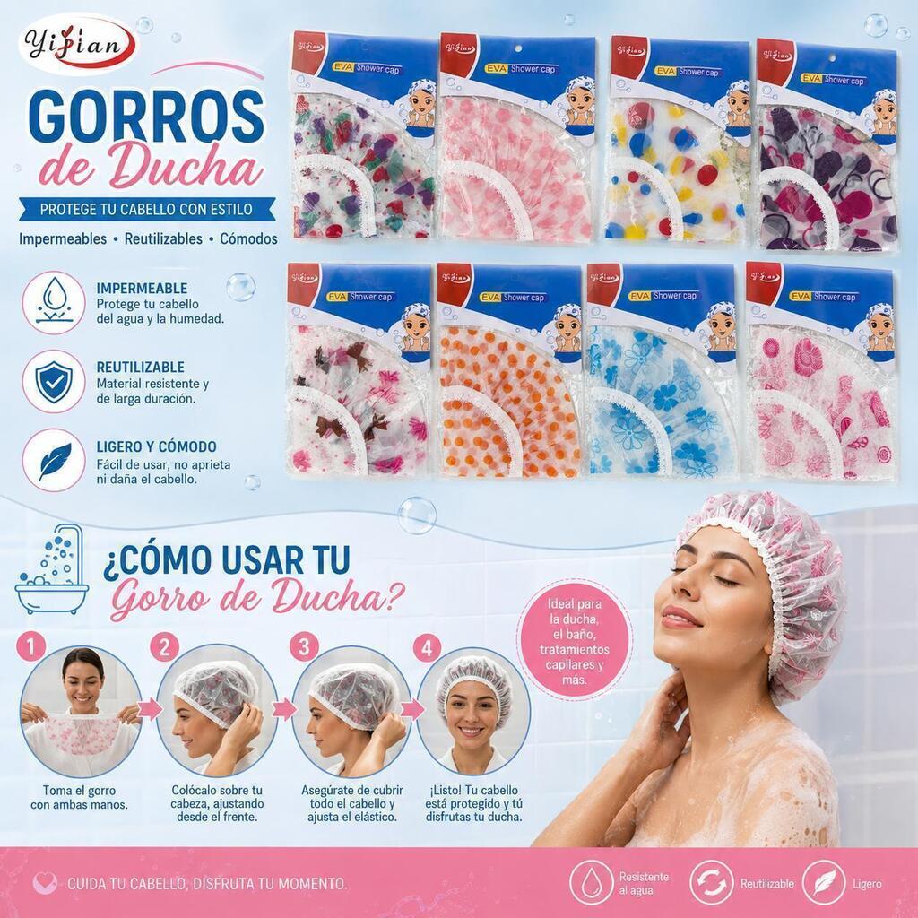 [PT-1607] GORRO PARA DUCHA
