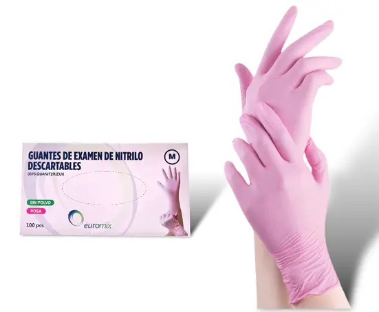 GUANTES DE NITRILO DESCARTABLES