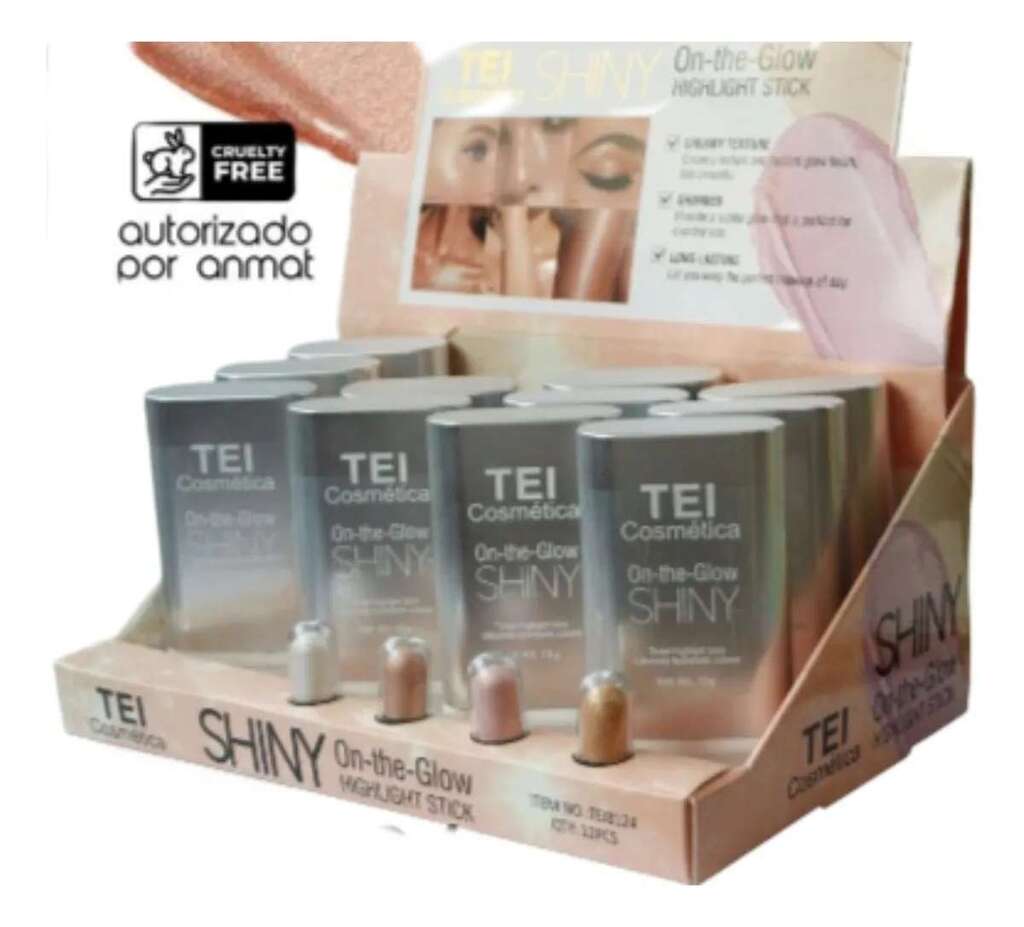 ILUMINADOR HIGHLIGTH BARRA STICK SHINIY TEI8124
