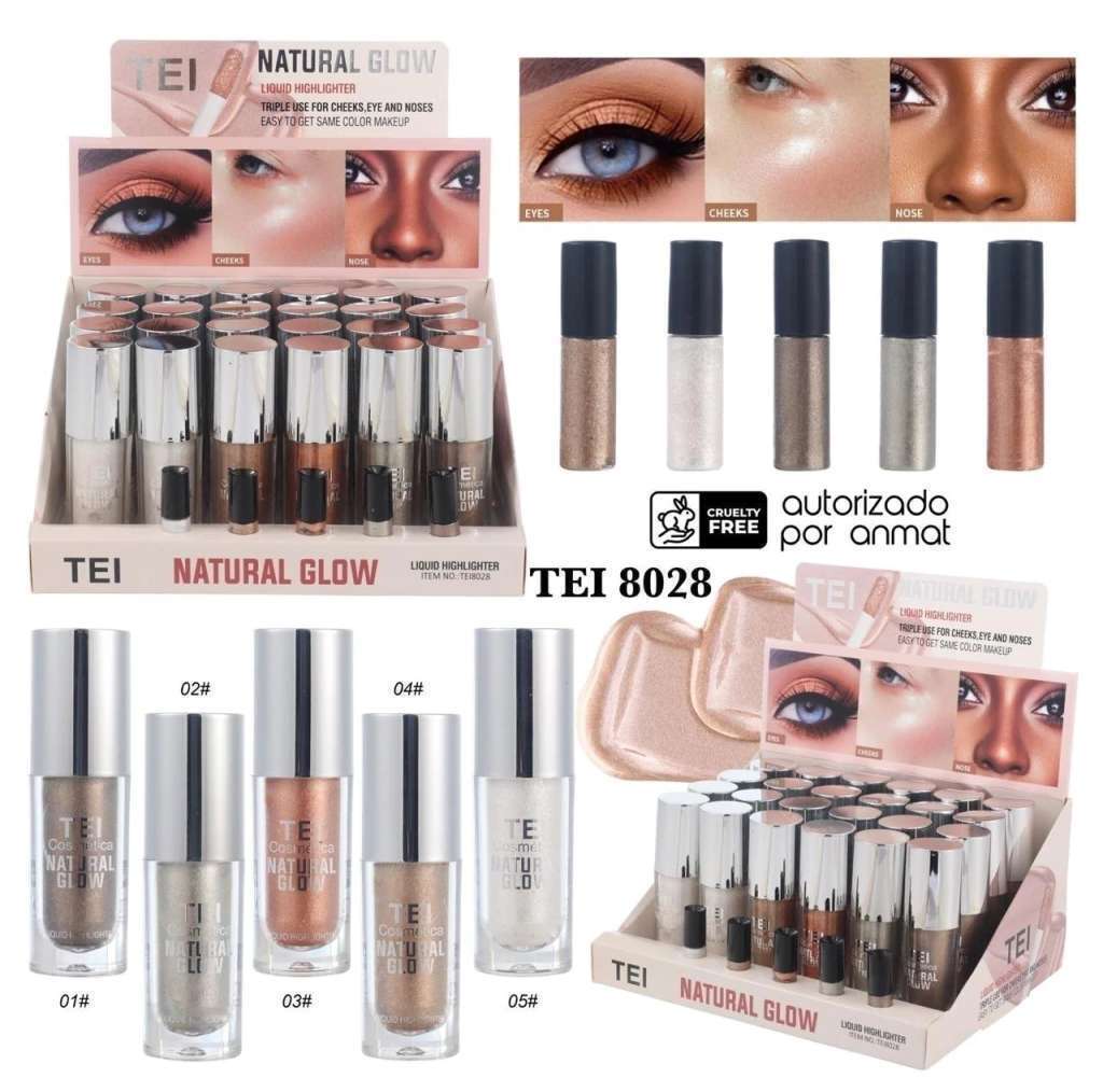 ILUMINADOR LIQUIDO NATURAL GLOW TEI 8028