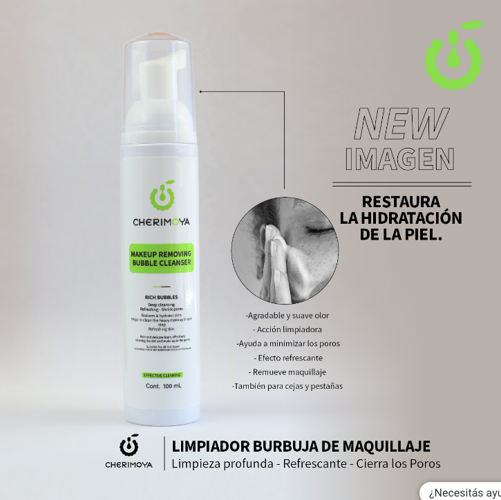 Espuma limpiador maquillaje 100ml CHERIMOYA___PACK X12