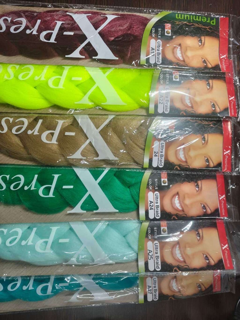 KANEKALON PARA TRENZA LISO C/U