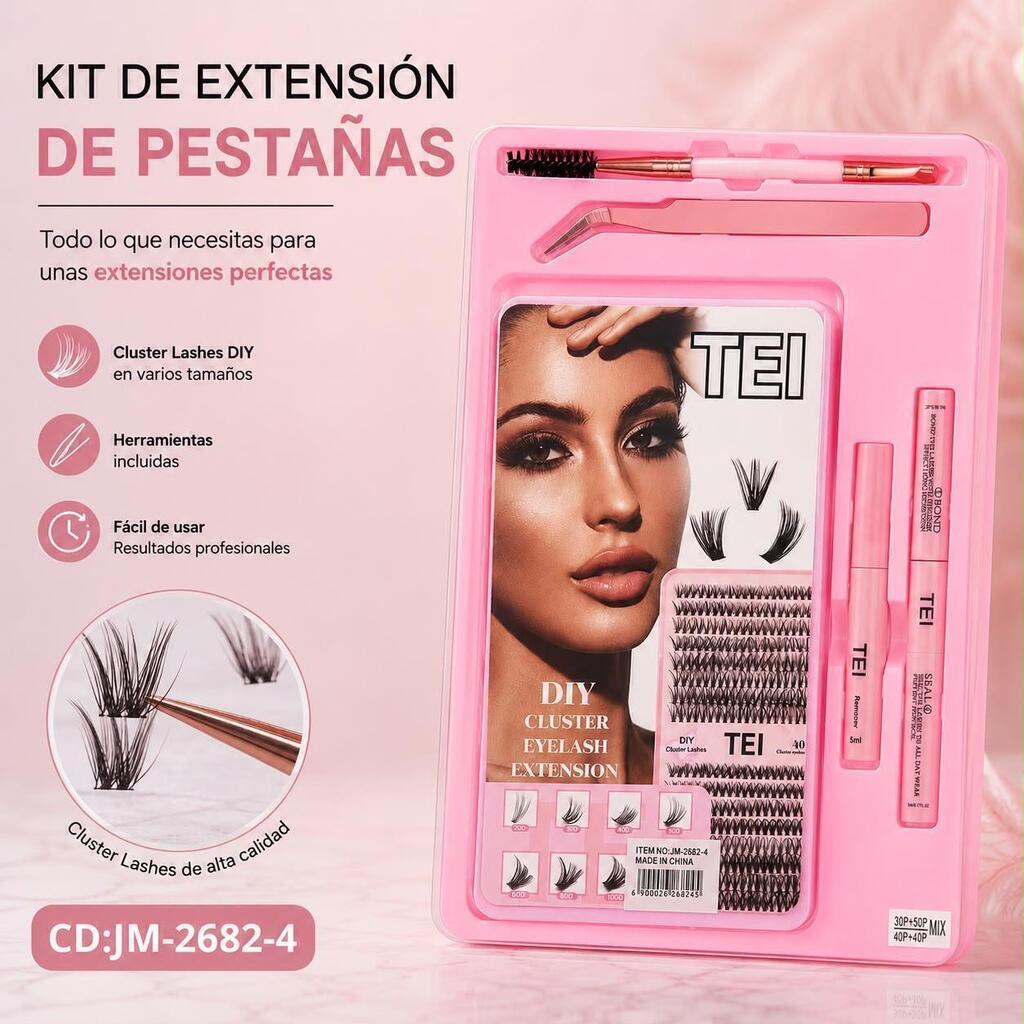 KIT DE PESTAÑAS TEI2682-4
