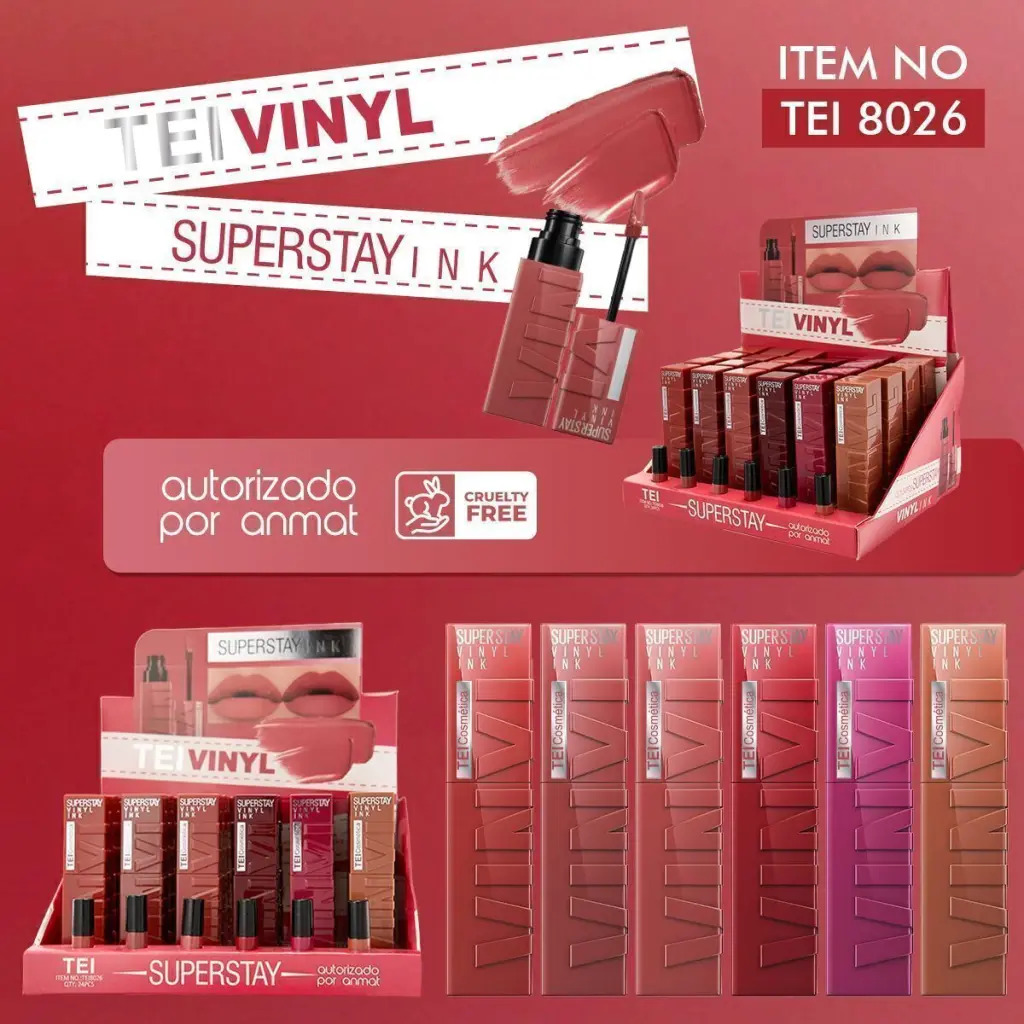LABIAL MATTEL VINYL TEI8026