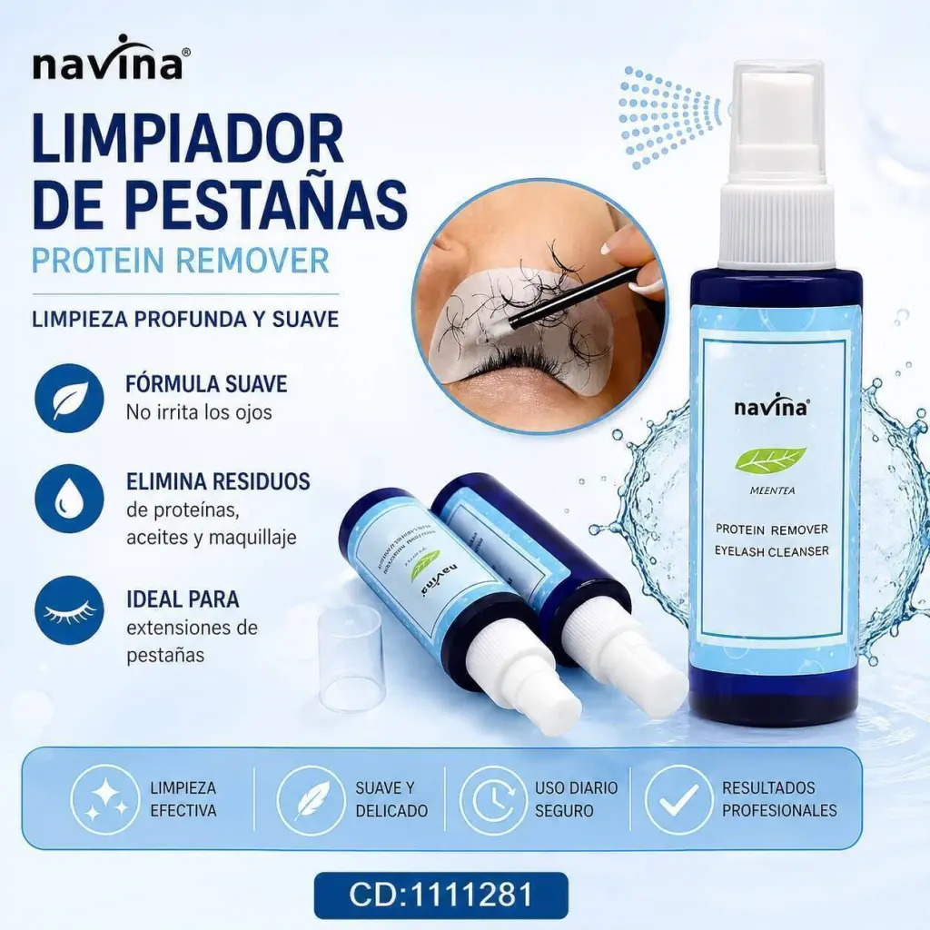 LIMPIADOR NAVINA PARA PESTAÑAS CD: 111281