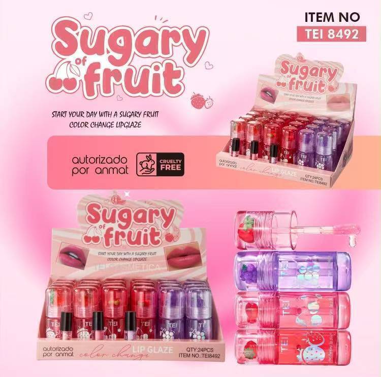 [PT-1435] LIP GLOSS FRUTA TEI8492
