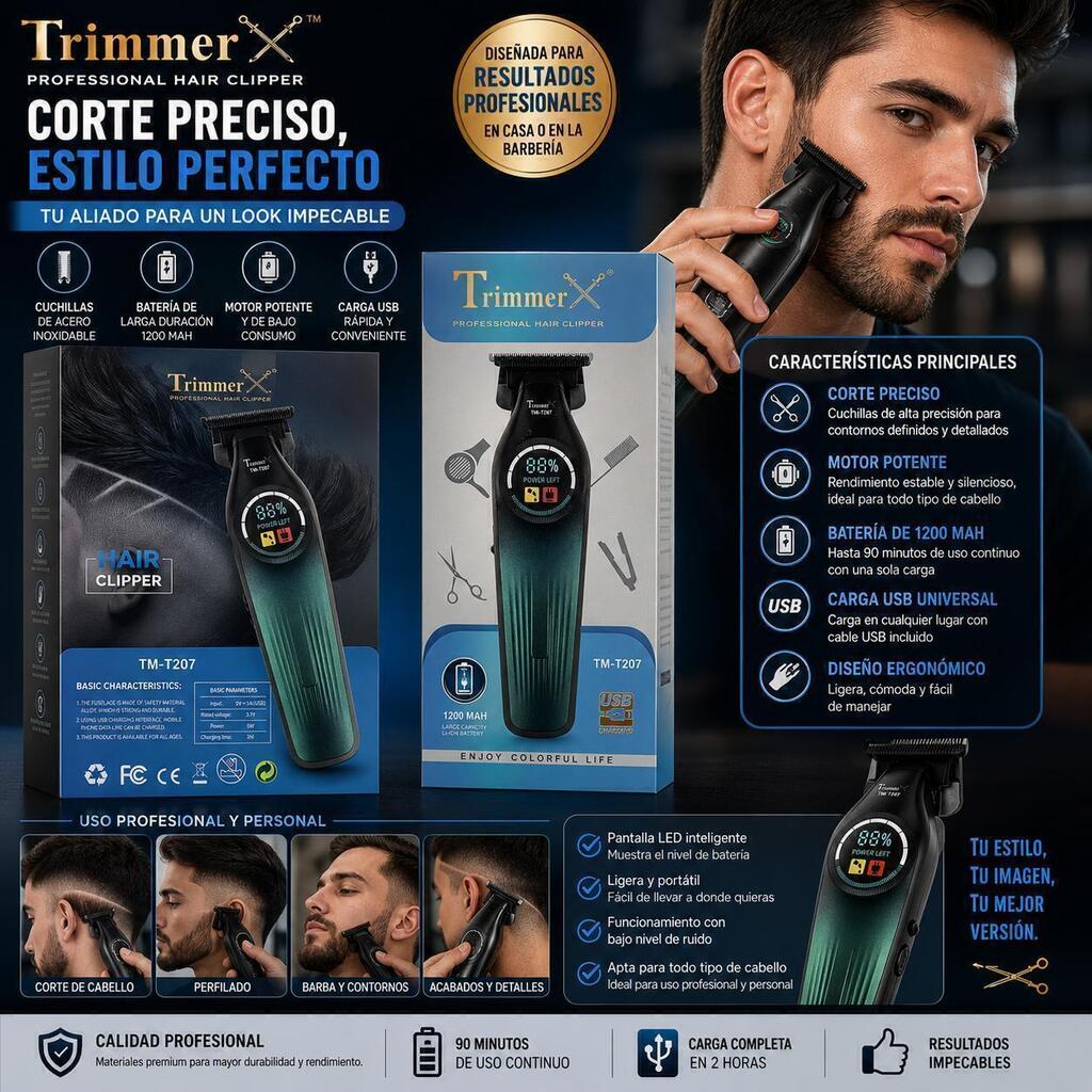 Máquina de cortar cabello profesional