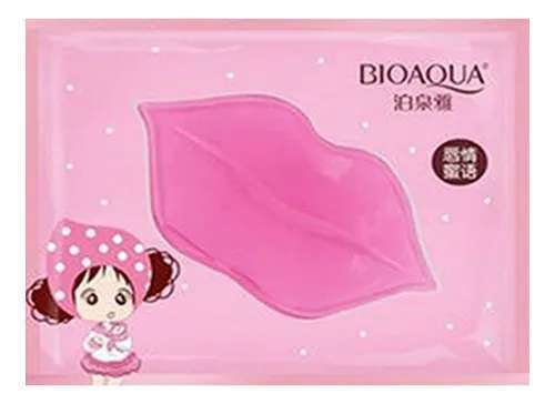 Mascarilla Colageno Para Labios Rosa