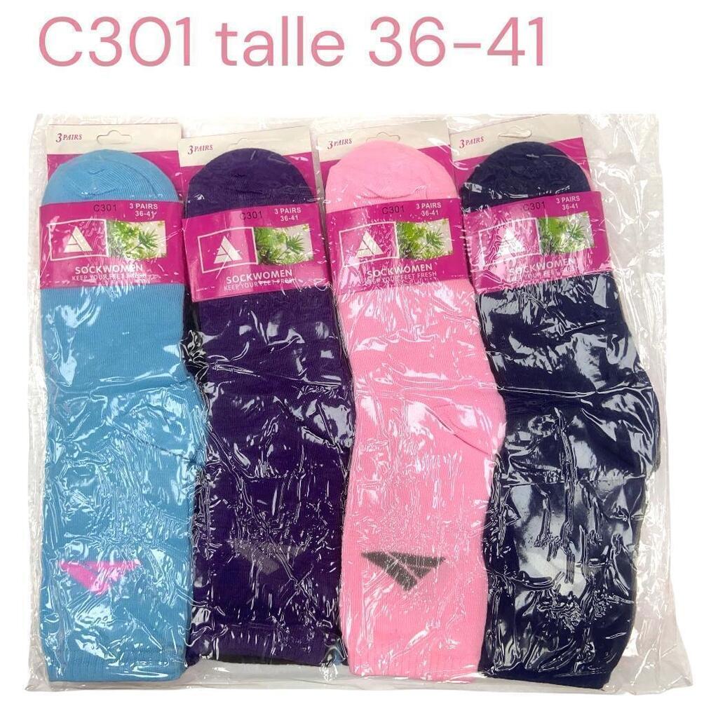 [PT-0957] MEDIA C301 TALLE 36-41 X PAQUETE