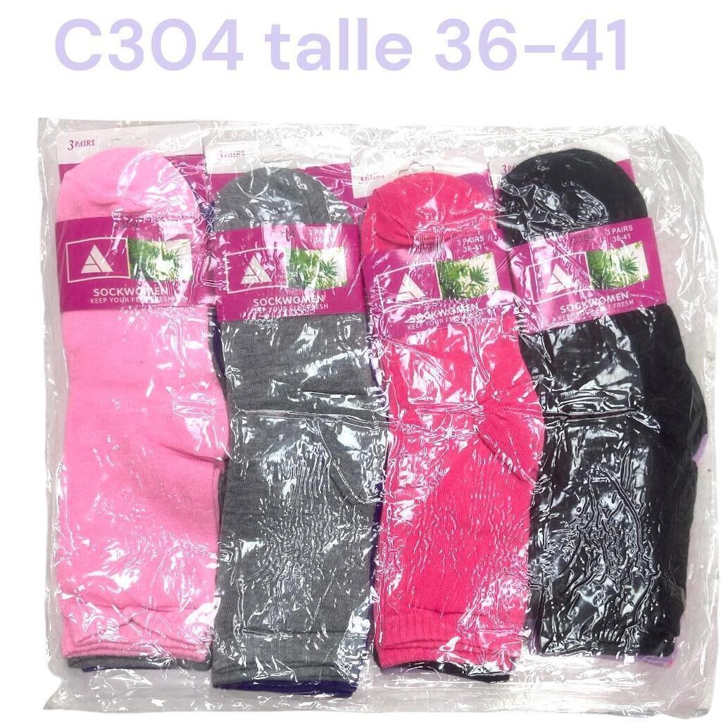 [PT-0955] MEDIA C304 TALLE 36-41 X PAQUETE