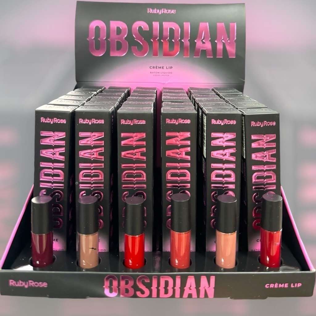 [PT-1417] OBSIDIAN MATTE LIP CREAM RUBY ROSE HB-7100