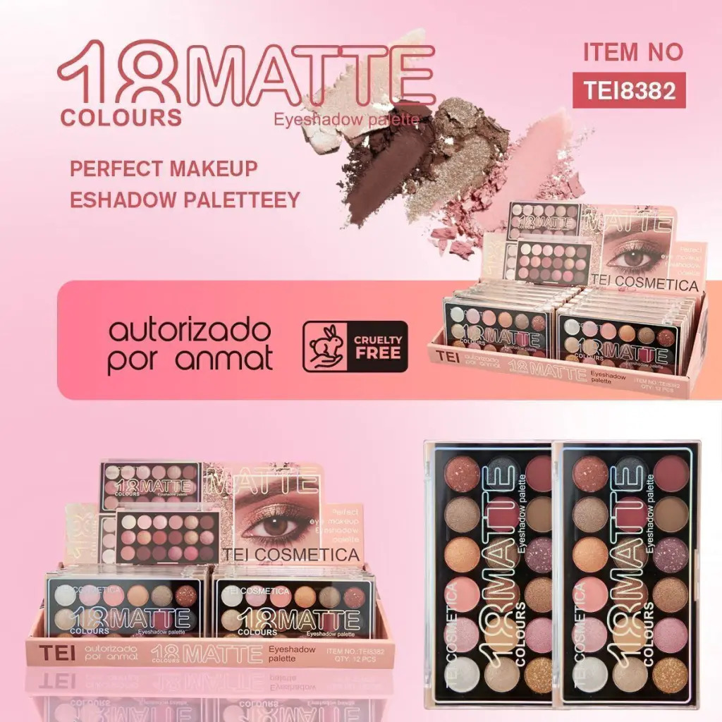 PALETA DE SOMBRAS DE OJOS CD:TEI8382