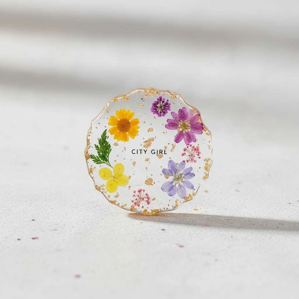 Paleta Mezcladora Flores Acrilica Maquillaje / Uñas X Unidad 141507