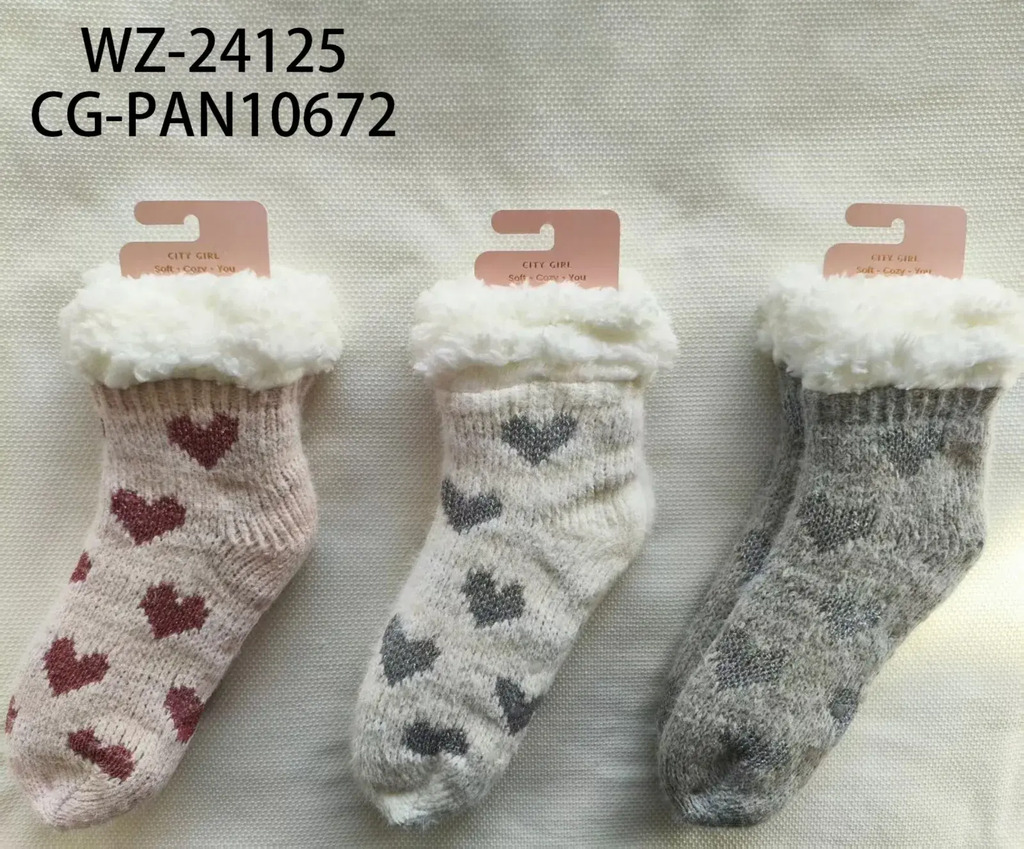 [PT-1024] PANTUMEDIAS DE CORDERITO CORAZON WZ-24125