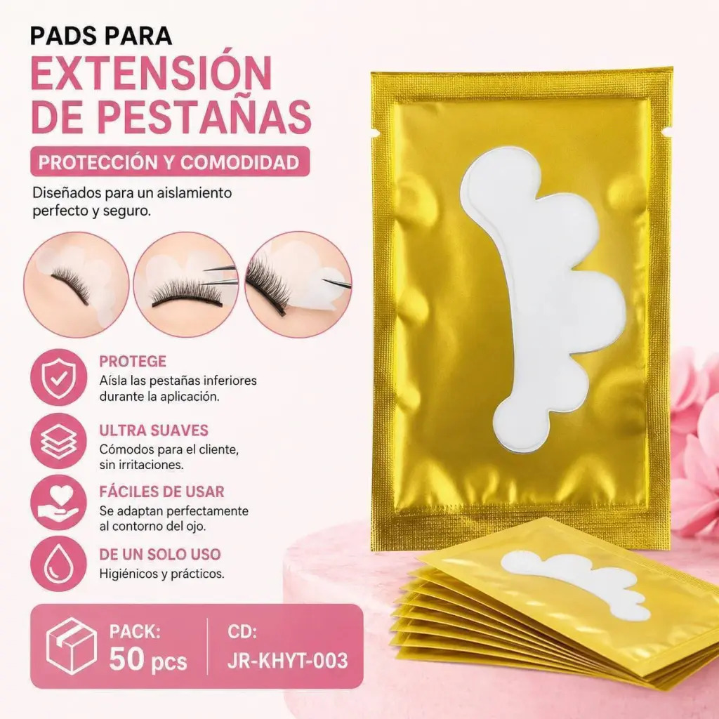 PARCHES DESCARTABLES PARA EXTENSION DE PESTAÑAS CD: JR-KHYT-003