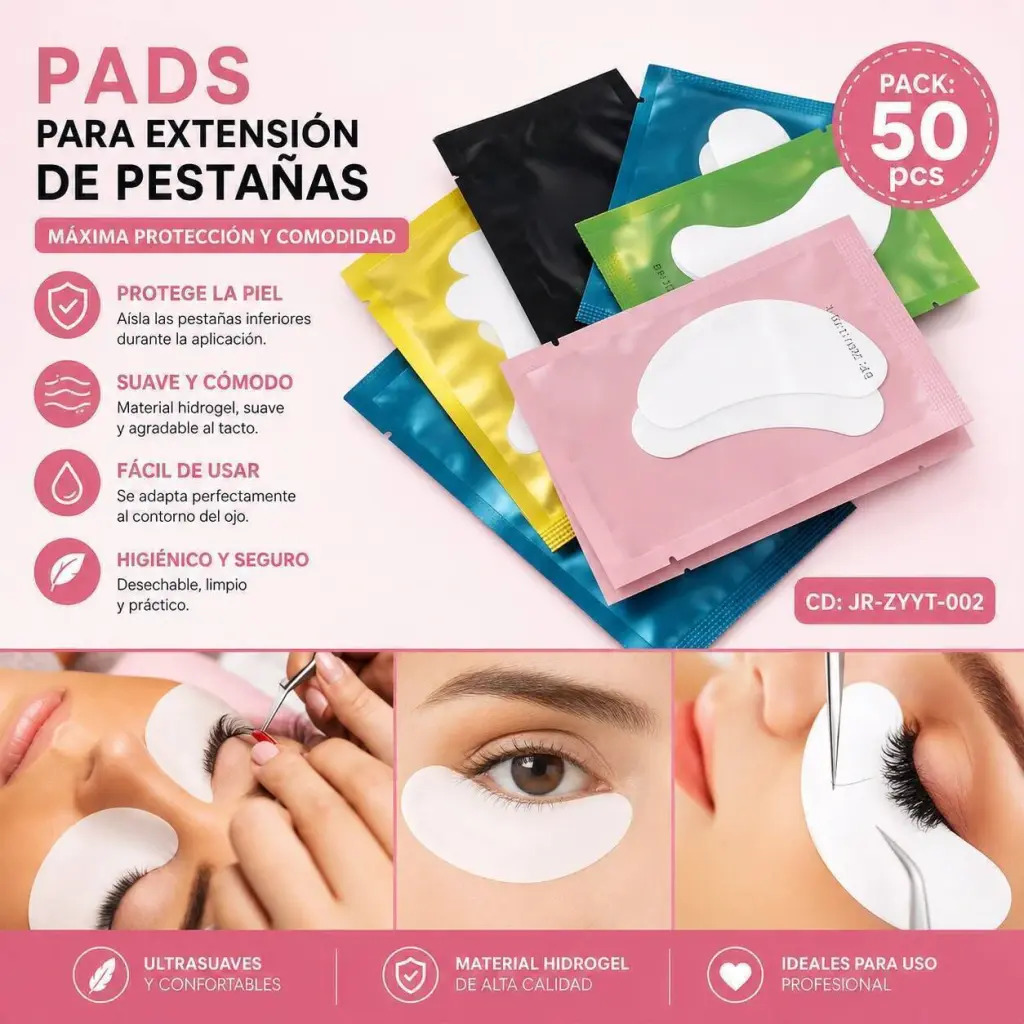 PARCHES DESCARTABLES PARA EXTENSION DE PESTAÑAS CD: JR-ZYYT-002