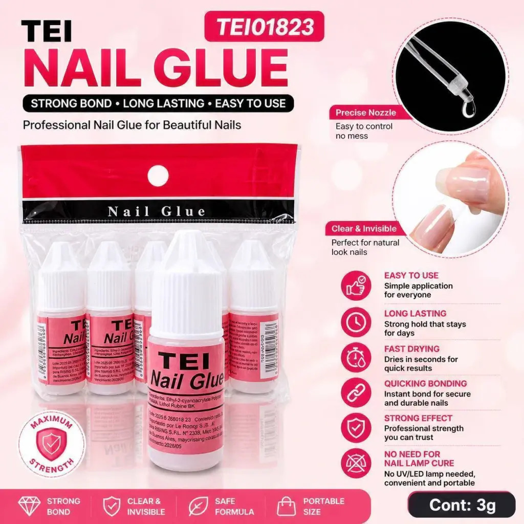PEGAMENTO PARA UÑAS NAIL GLUE CD: TEI01823