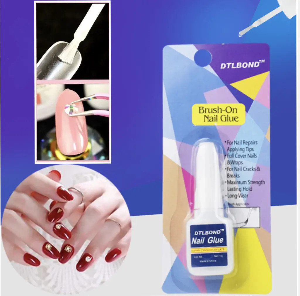 PEGAMENTO PARA UÑAS POSTIZAS NAIL GLUE