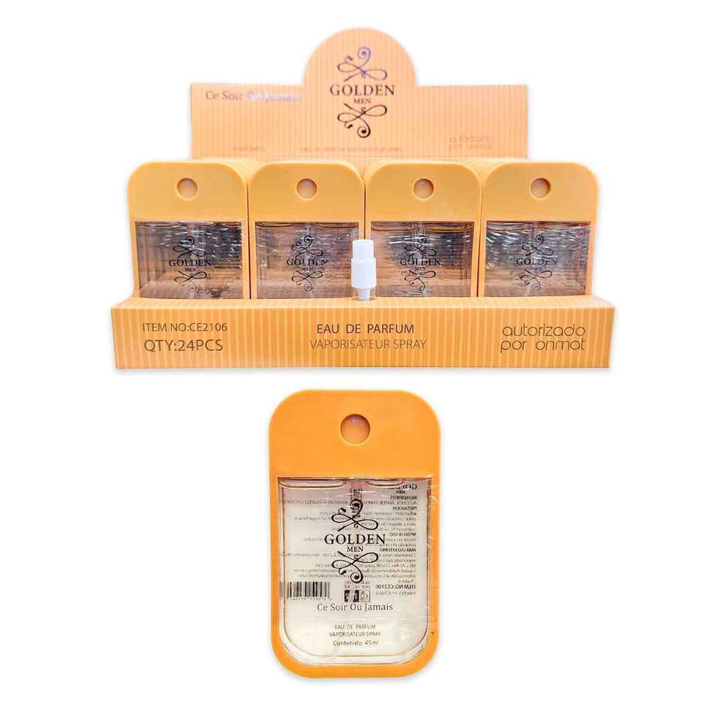 PERFUME DE CARTERA GOLDEN 45ML CE2106