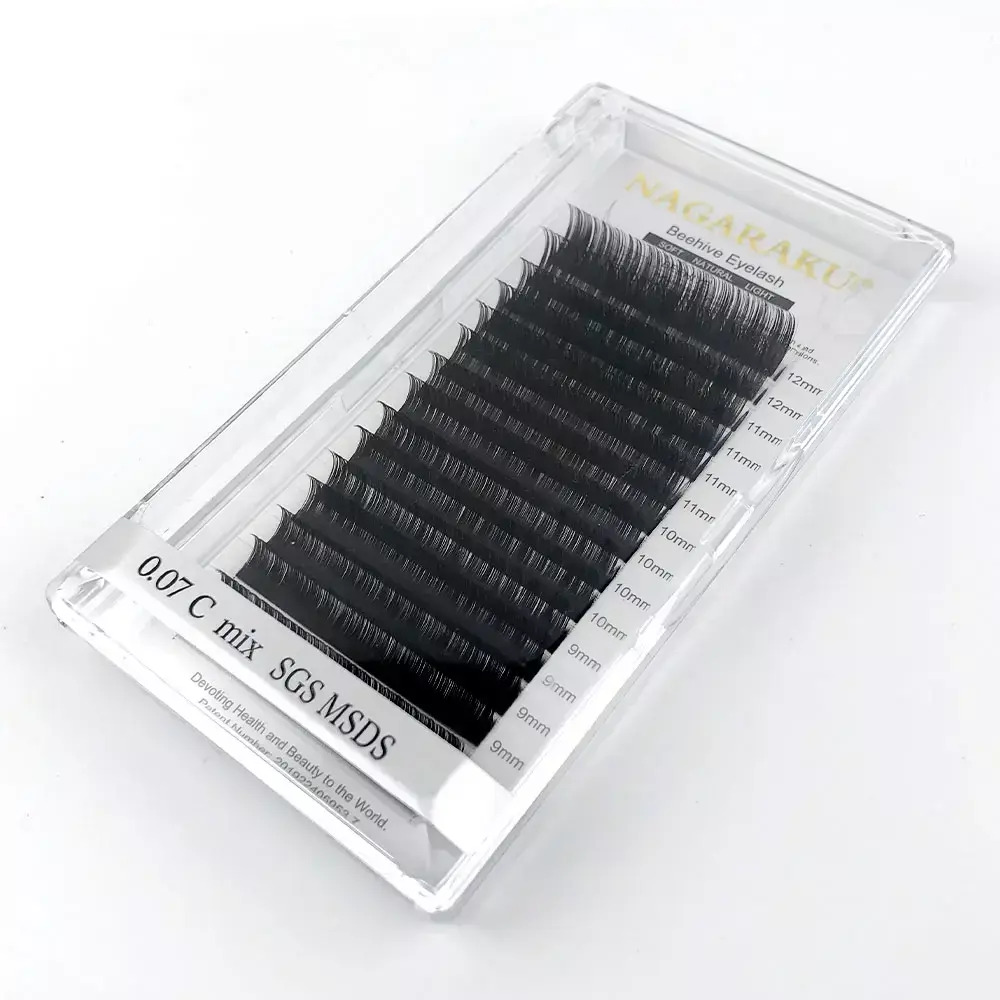 Pestañas Beehive Eyelash 0.07D MIX 7-15mm