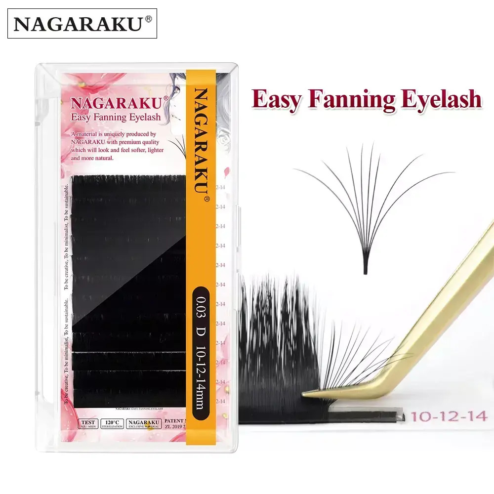 Pestañas Easy Fanning 0.03D
