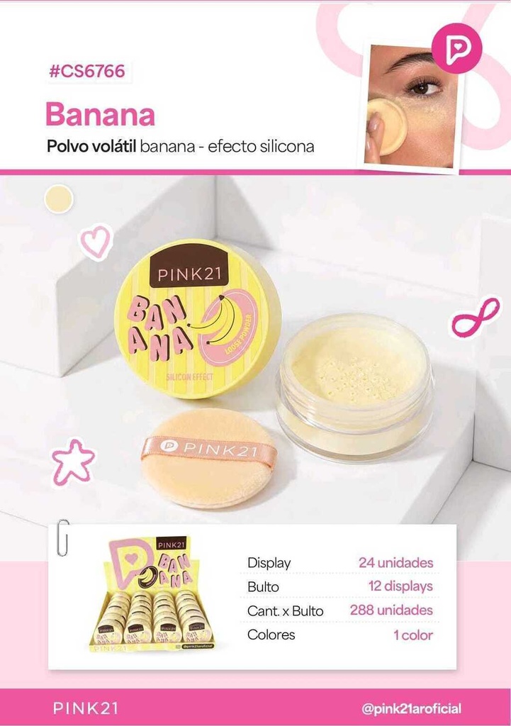 POLVO TRASLUCIDO PINK21 CS6766