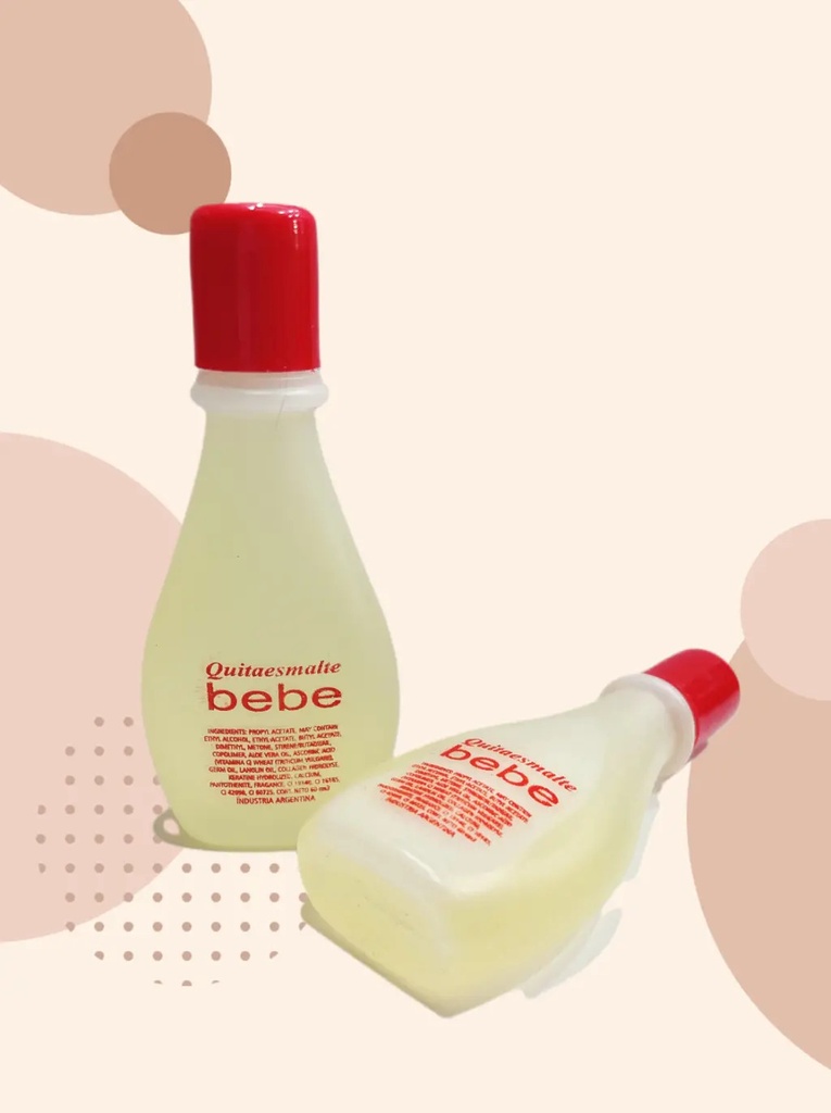 [PT-0394] QUITAESMALTE COMÚN BEBE 120ML