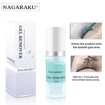 REMOVEDOR EN GEL PARA PESTAÑAS NAGARAKU 10ML 550566