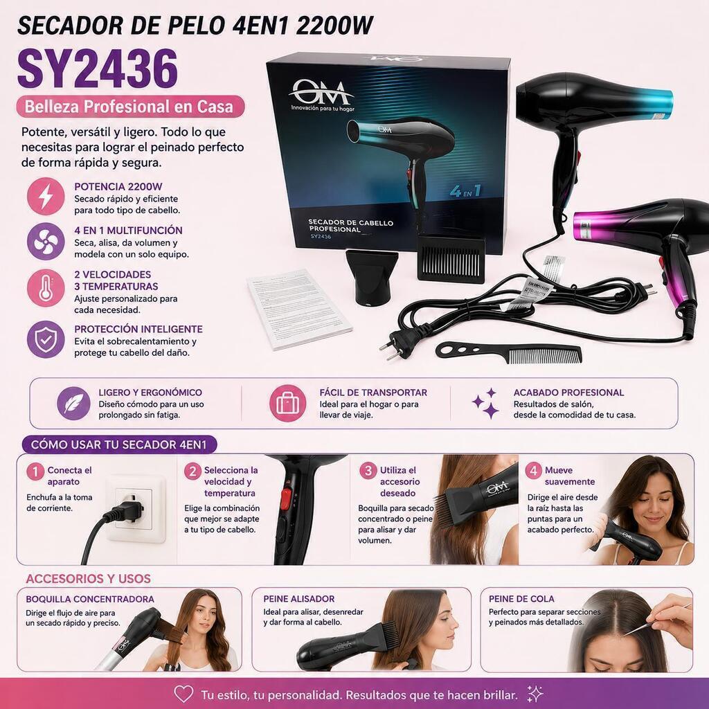 SECADO DE PELO CD2436