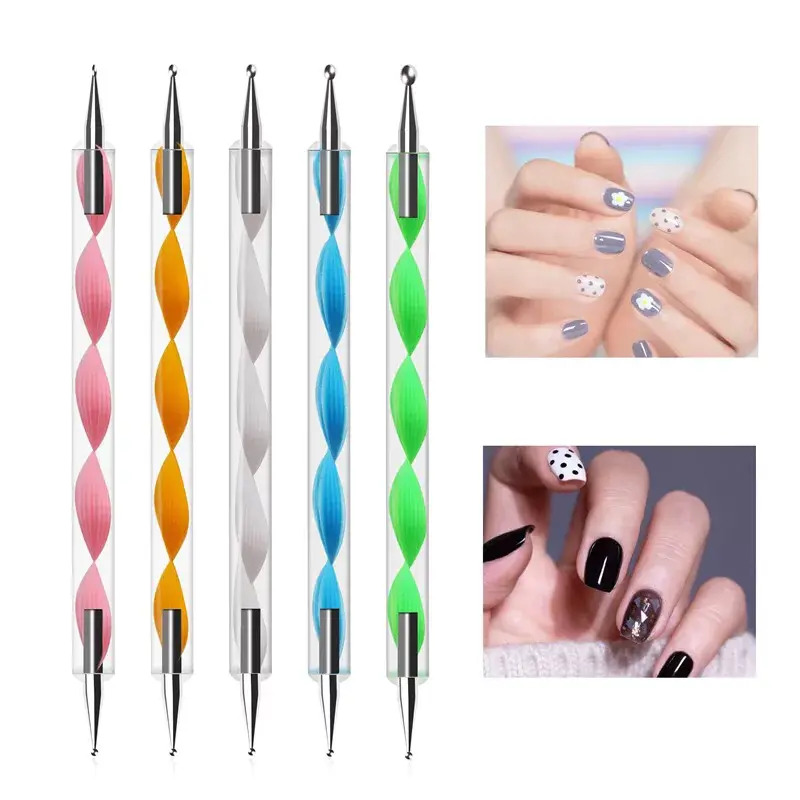 SET x5 DOTTING PUNZONES PARA DECORACION DE UÑAS nail art