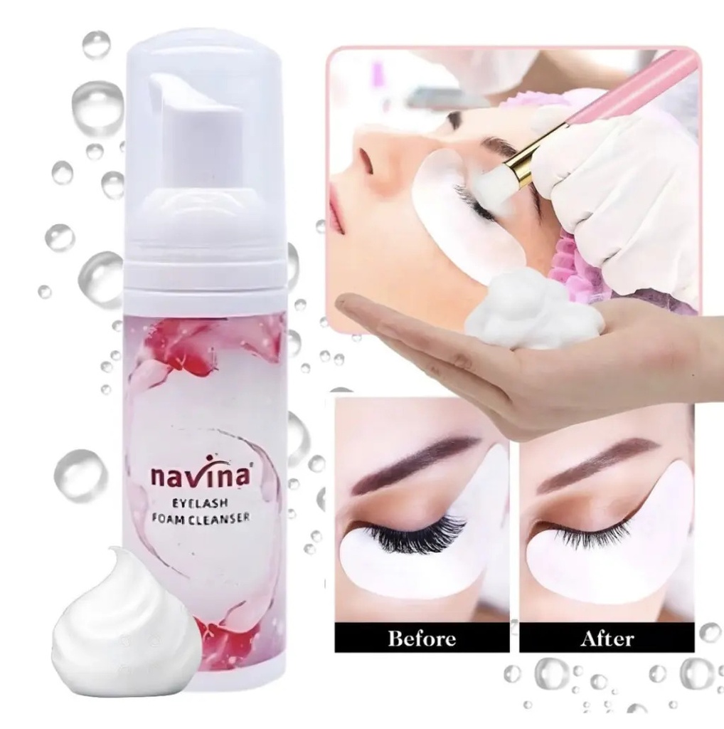 SHAMPOO NAVINA ESPUMA PARA PESTAÑAS