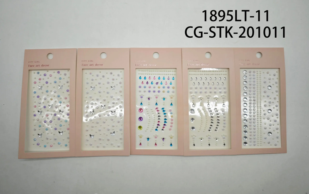 STICKER STRASS PARA EL ROSTRO