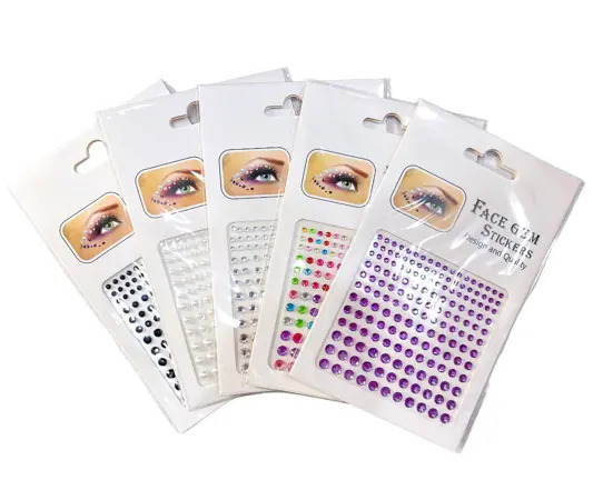 STRASS AUTODHESIVO PARA CARA C/U