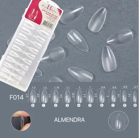TIPS SOFT GEL （TE AMO BA AS) ALMENDRA PRELIMADAS CD：