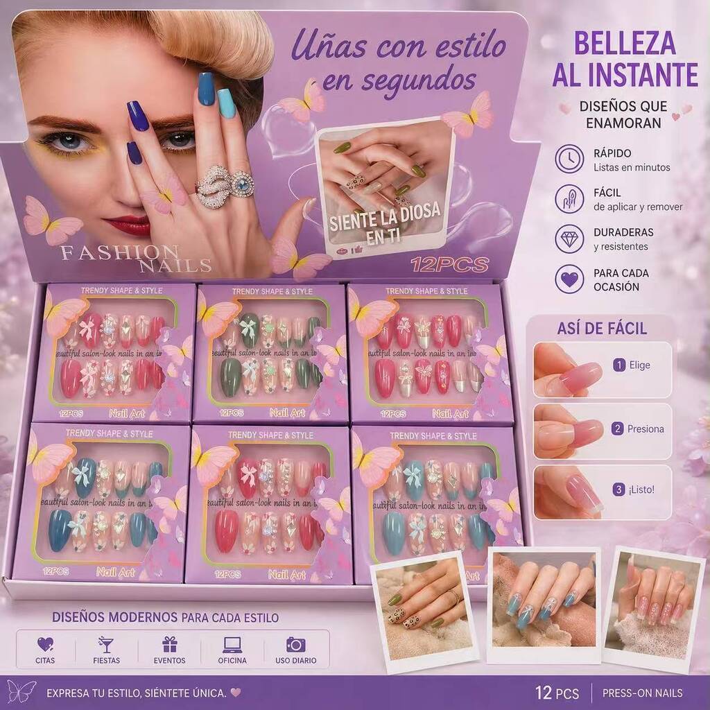 UÑAS POSTISA *12 070549